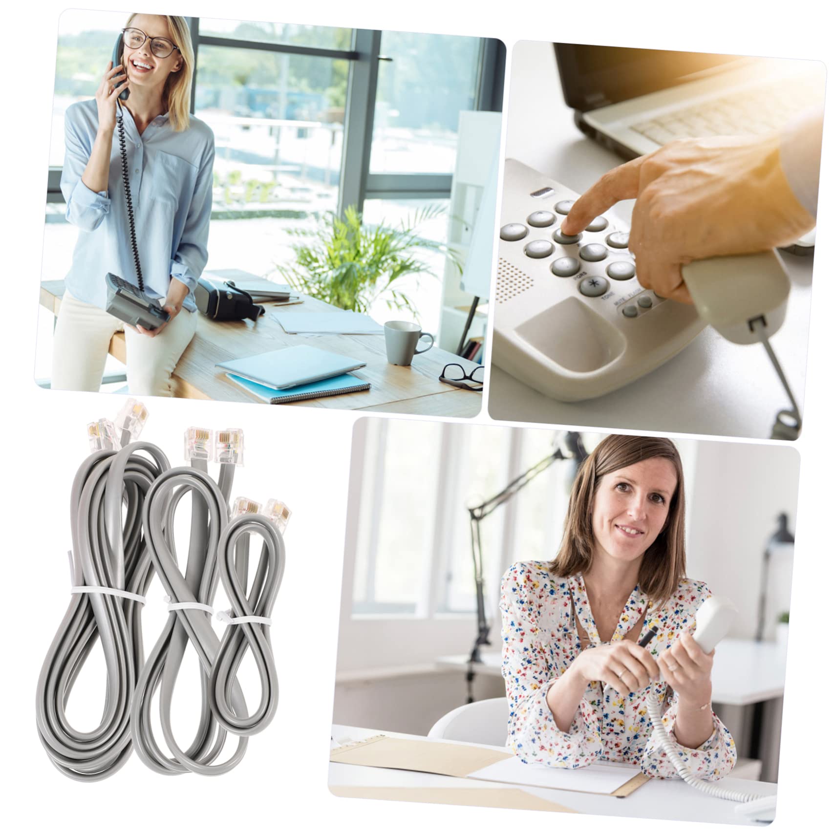 Cavo Portatile Prolunga Telefono Cavo A Spirale Ricci - Foto 9