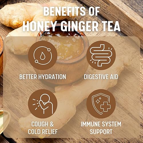 Miniatura 3 de Té coreano con miel y jengibre (2.2 libras35.27 oz)  Jengibre en rodajas con miel real, bebida fría caliente, bebida para ensalada, salsa para untar