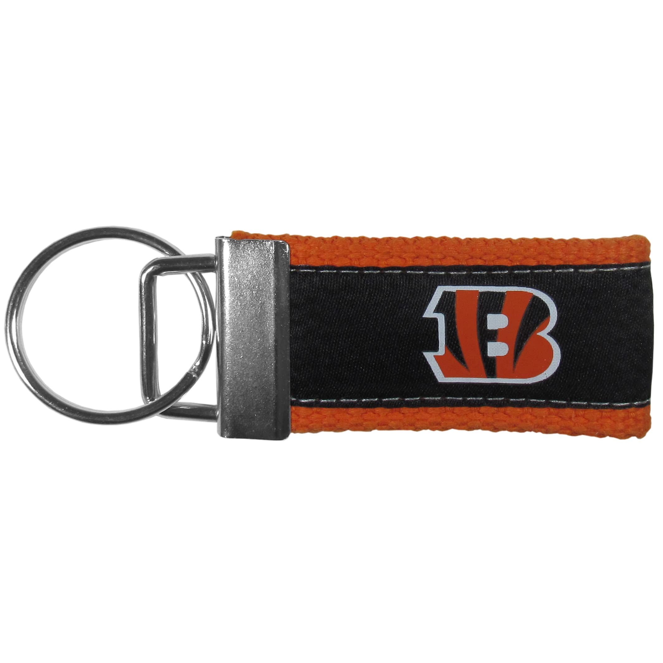 Siskiyou Sports NFL Cincinnati Bengals Woven Key Chain, One Size, Team Colors