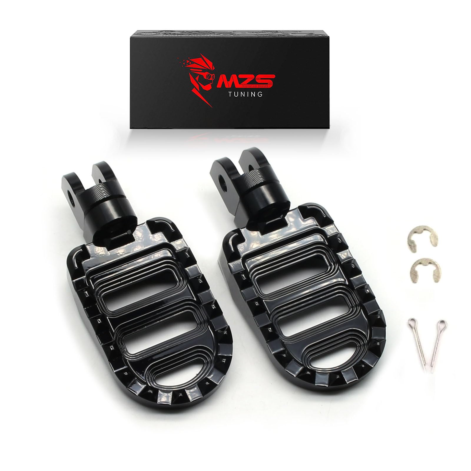 MZS Motorcycle CNC Front Foot Pegs for CB650R CB500F CB300F CB1000R CB1100