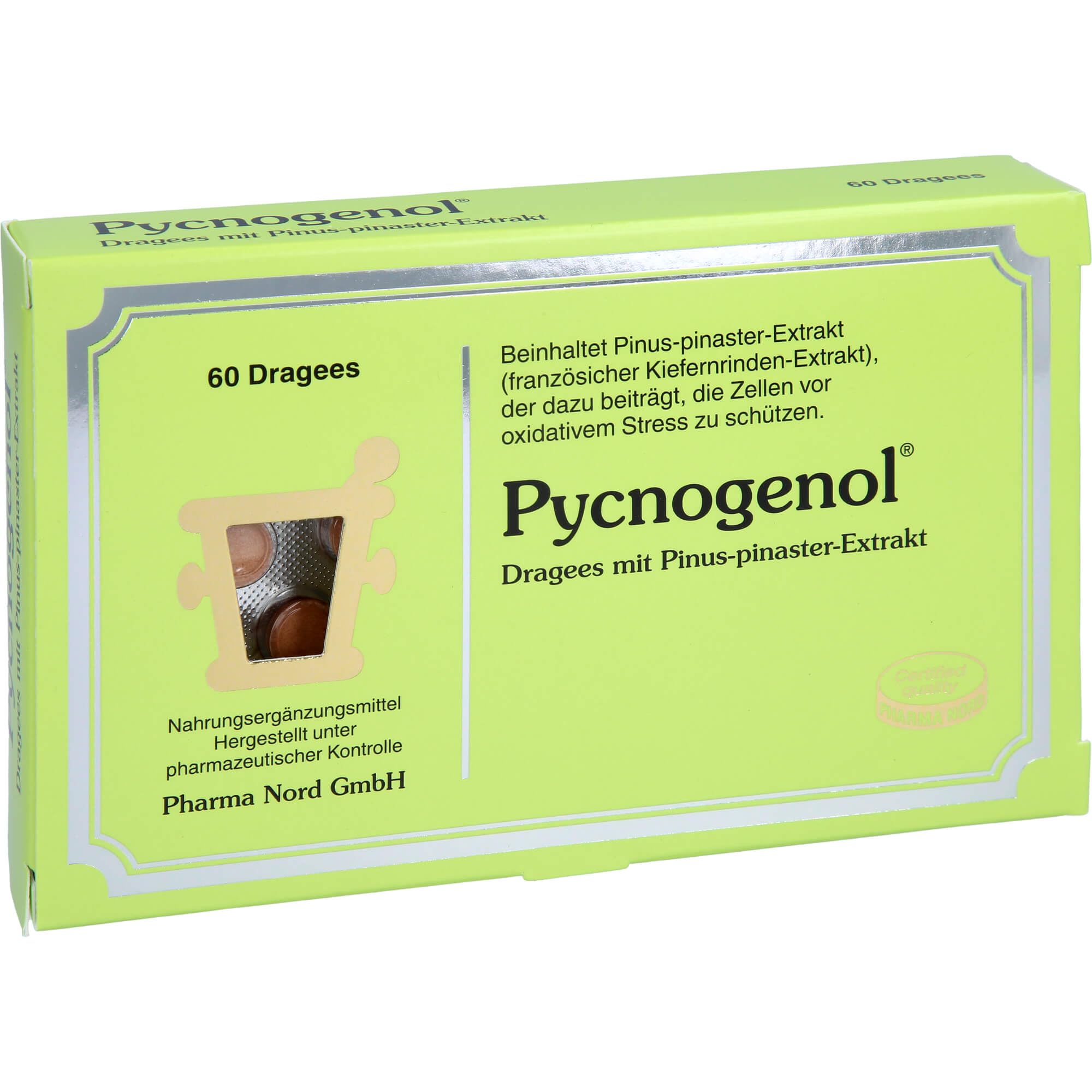 Pycnogenol Kiefernrindenextrakt Pharma Nord Drag.