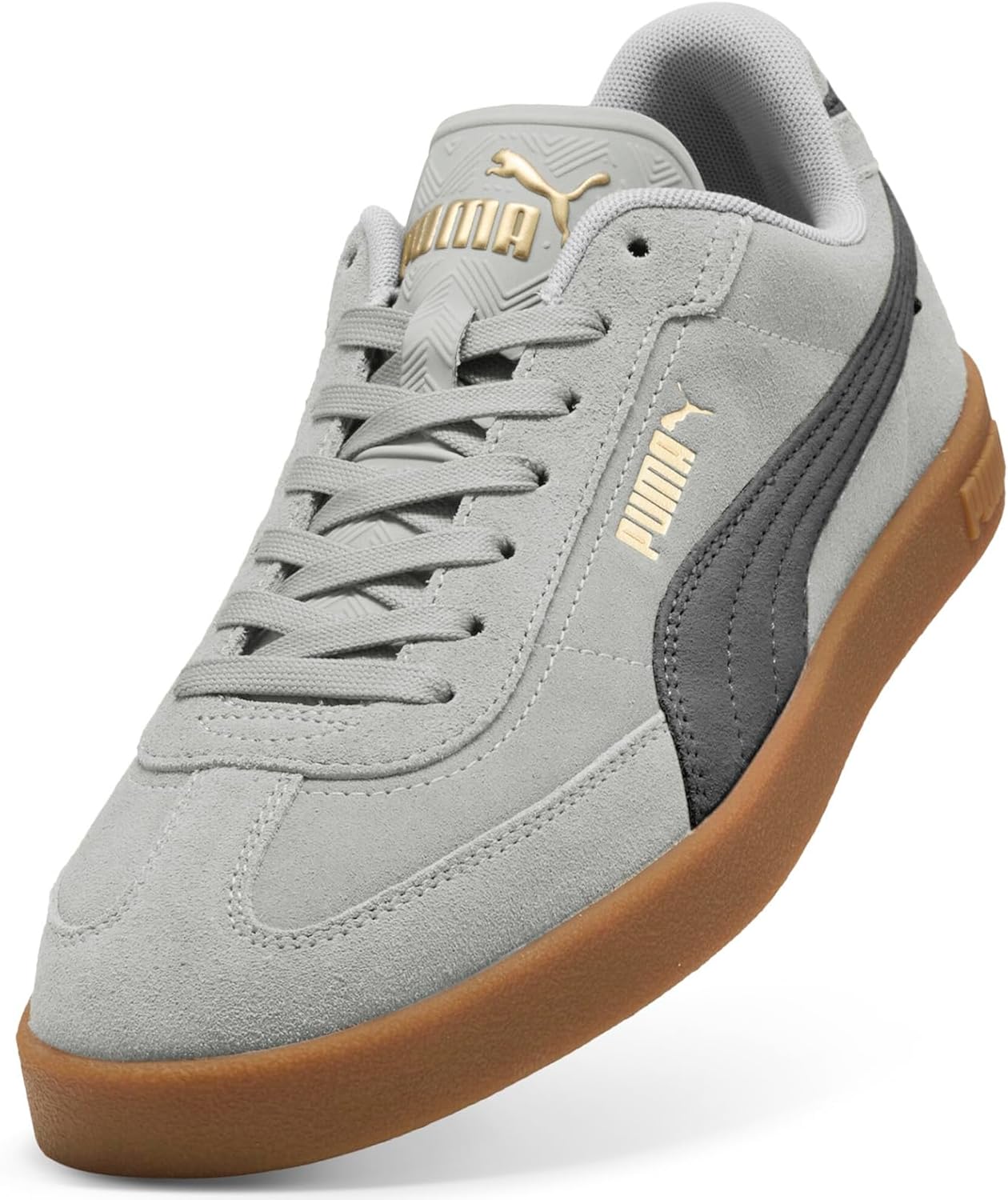 PUMA Mens Club Ii Era Suede Lace Up Sneakers Shoes Casual - Grey - Image 4
