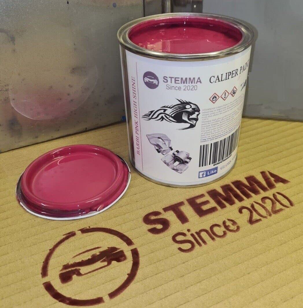 Stemma® Peinture pour étrier de frein Barbie Rose Haute Température 500 ml Brillant