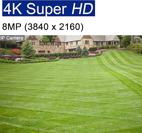 Miniatura 2 de Cámara de seguridad PTZ de 8 MP para exteriores FHD WiFi Cámara IP con detección de Humaniod, seguimiento automático, visión nocturna a color,