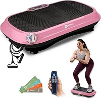 Vista 16 de LifePro Waver - Máquina de ejercicios de placa vibratoria para drenaje linfático, activación muscular, plataforma vibratoria de entrenamiento