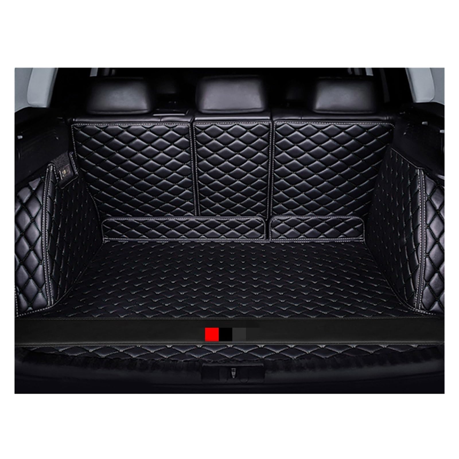 Tapis de coffre pour Durango 2019 en cuir noir sur mesure