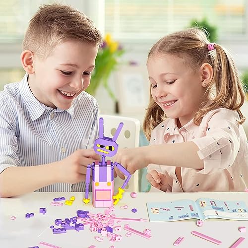 Miniatura 3 de Digital Circus Jax compatible con juegos de construcción Lego, increíbles juguetes de construcción creativos de circo, adornos de modelo de figura