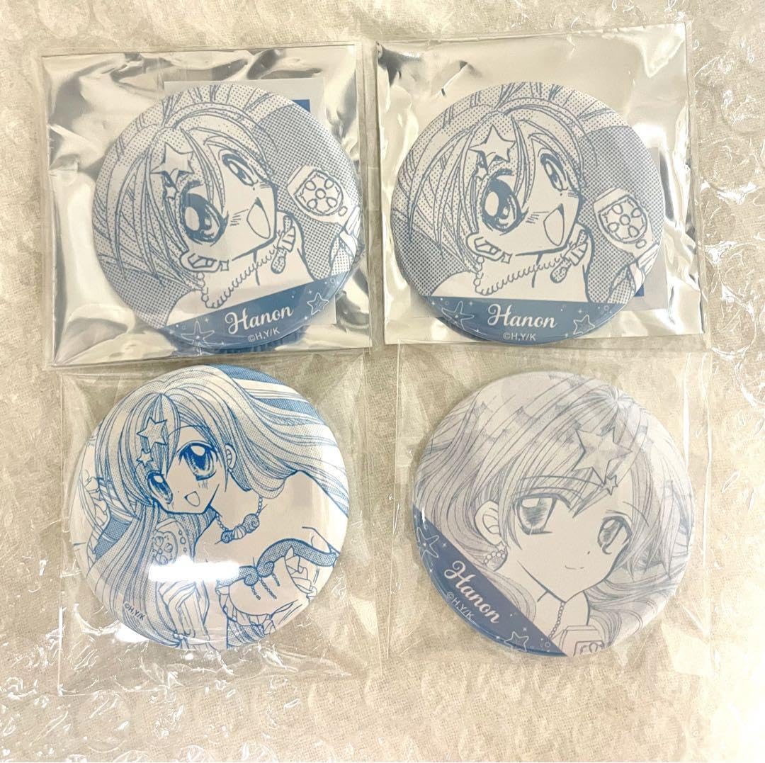 Amazon.co.jp: ぴちぴちピッチ 波音 缶バッジ 4点セット : Toys