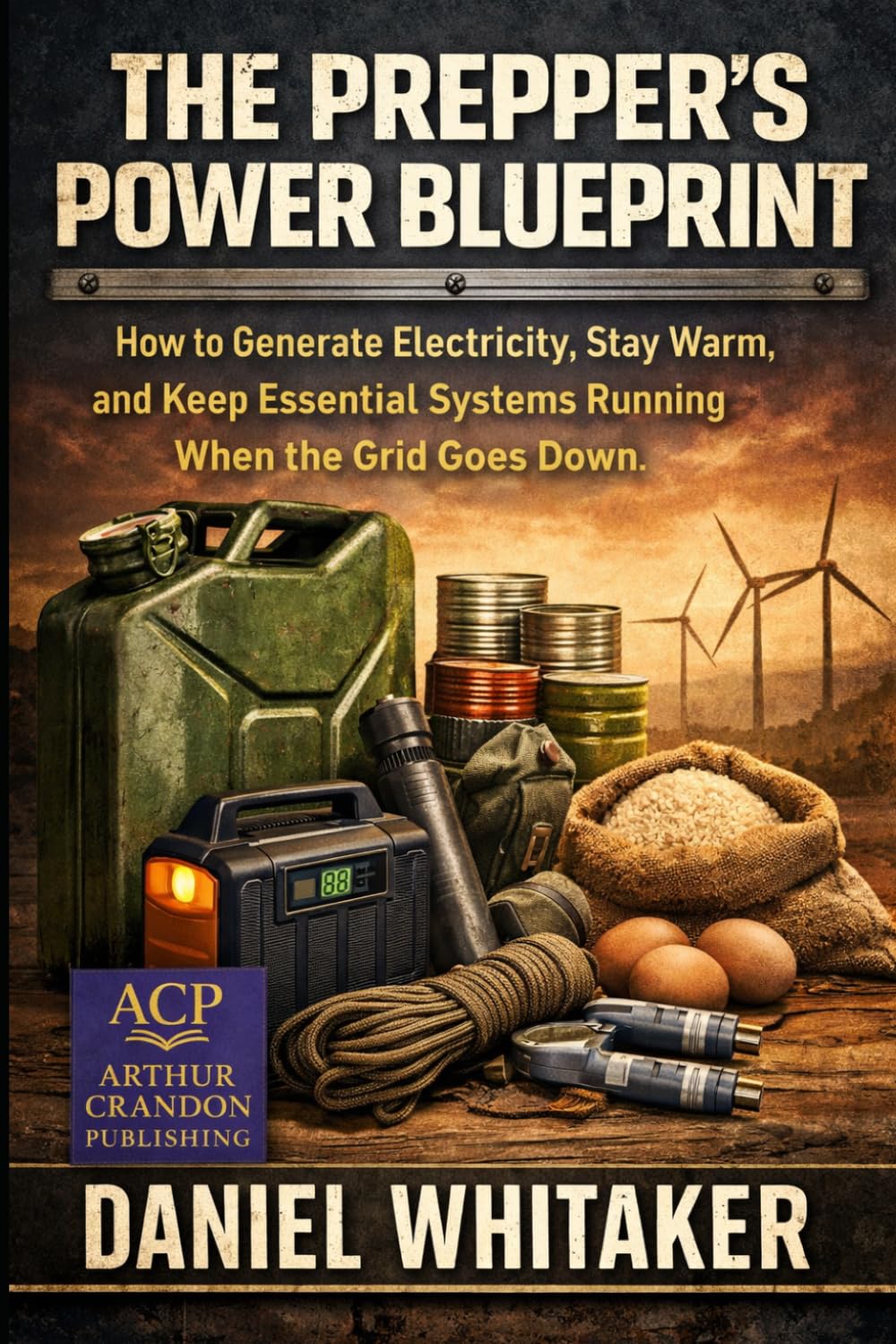 THE PREPPER’S POWER BLUEPRINT: How to Generate Electricity, Stay Warm, and Keep Essential Systems Running When the Grid Goes Down (Prepper Survival Series)