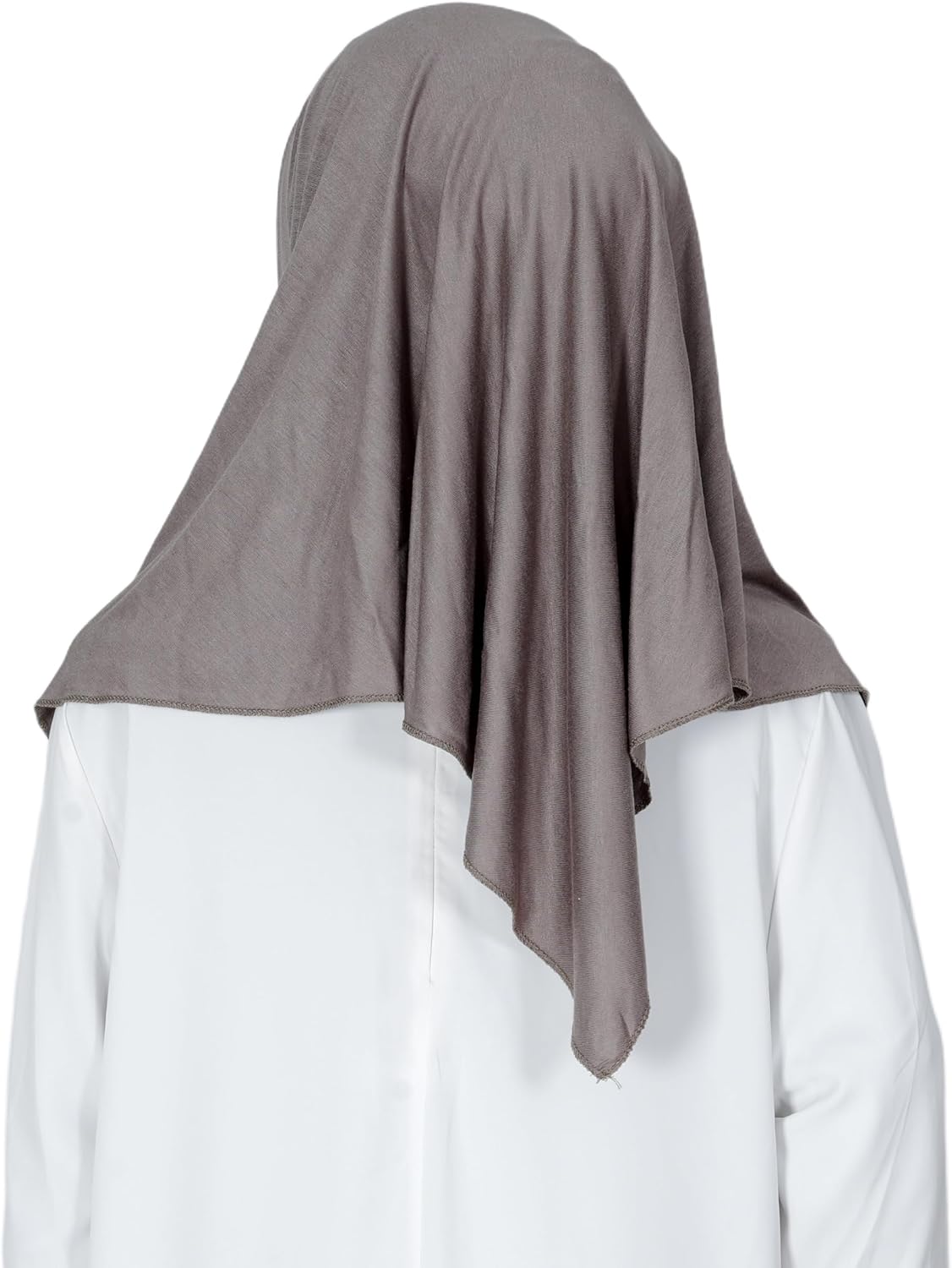 Instant Hijab for Muslim Women Solid Color Khimar for Women Modest Islamic Headwear One Size Headscarf