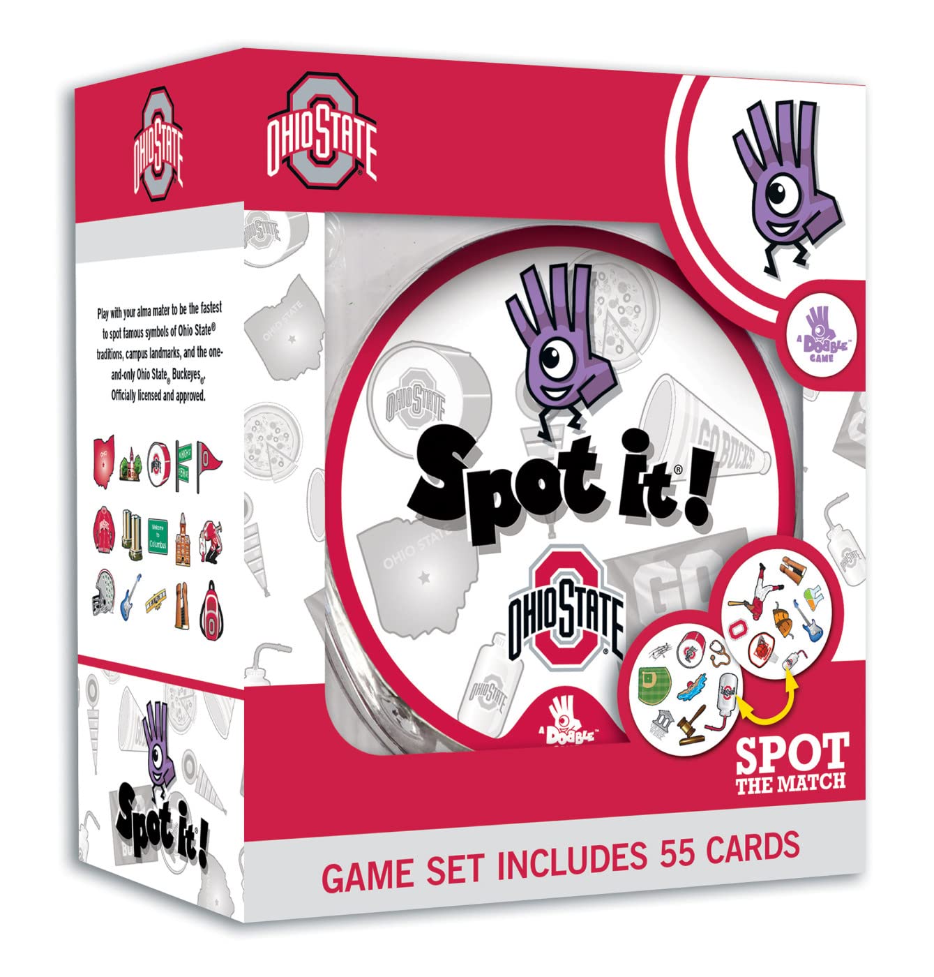 MasterPieces NCAA Ohio State Buckeyes, Edition, Spot It!