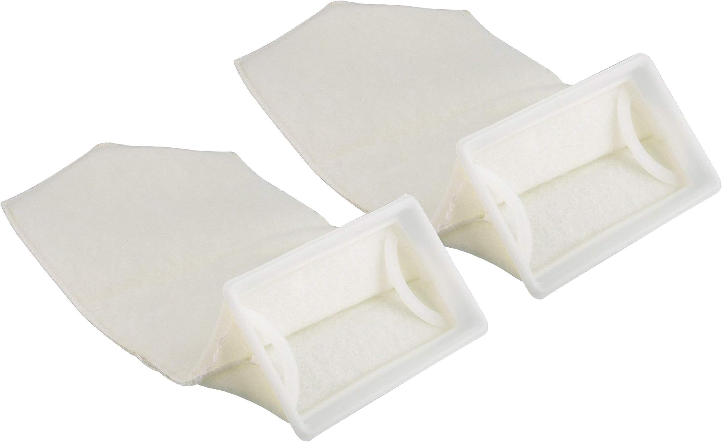 2 Pack - 4.5 Inch 200 Micron - Aquarium Felt Filter Bags -7x4.5" Rectangle Filter Sock - Fits Eshopps