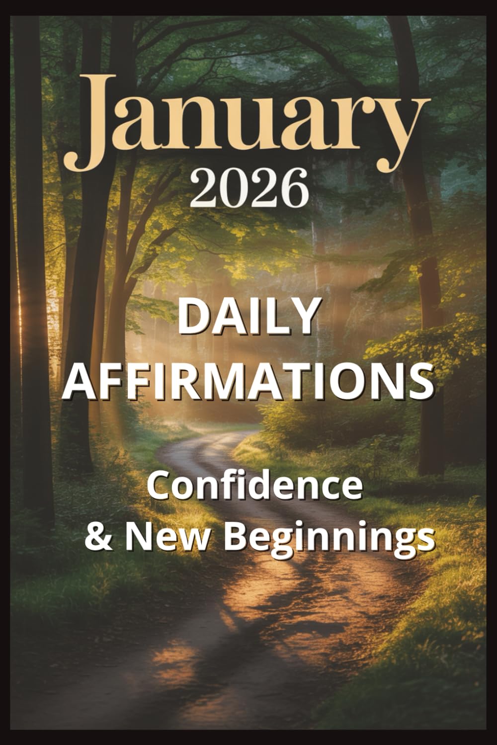 Daily Affirmation Devotionals-January 2026: Confidence & New Beginnings (31 Days): 1