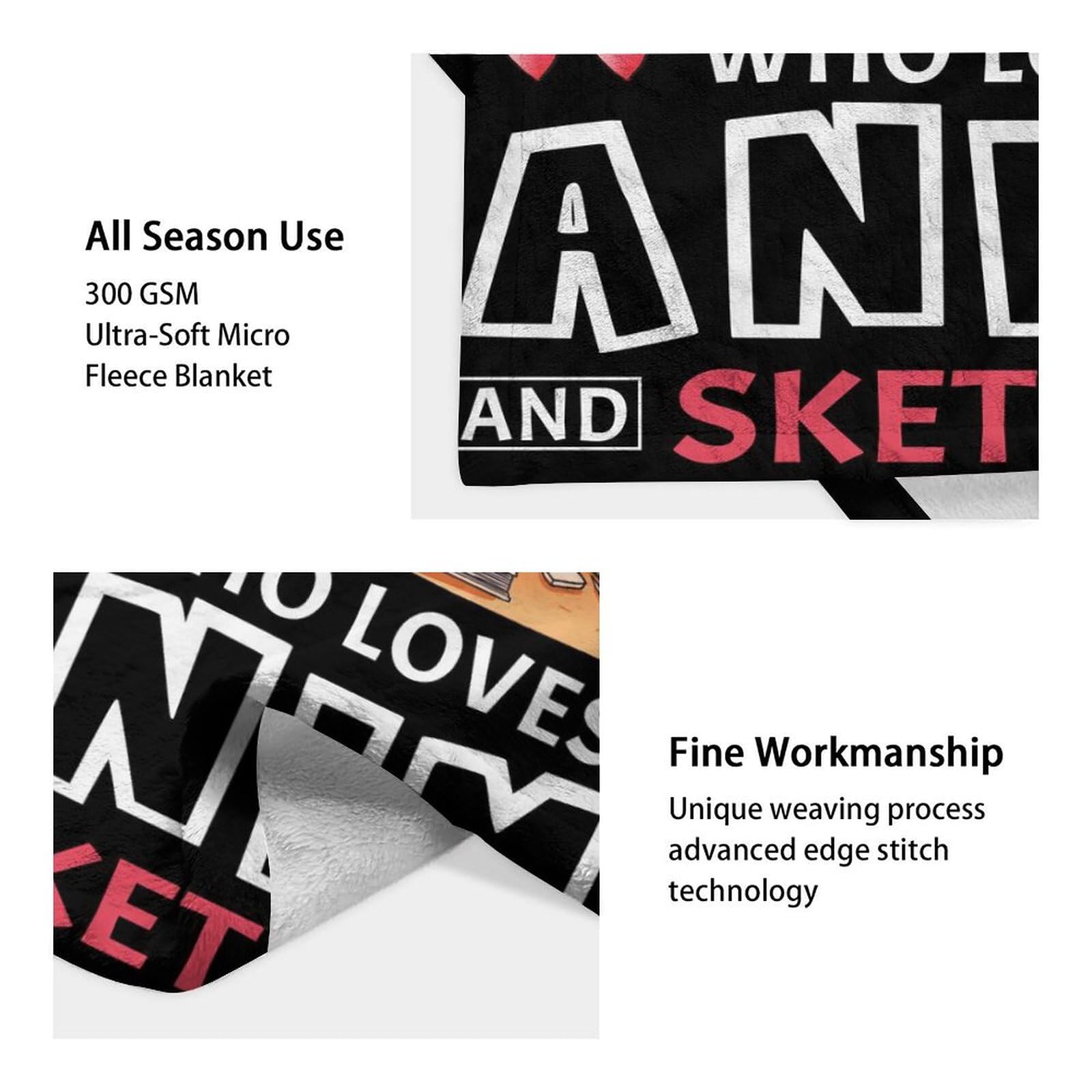 Train Themed Boys Blanket - 40x50 Inch Soft Plush Throw For Crib & Sofa