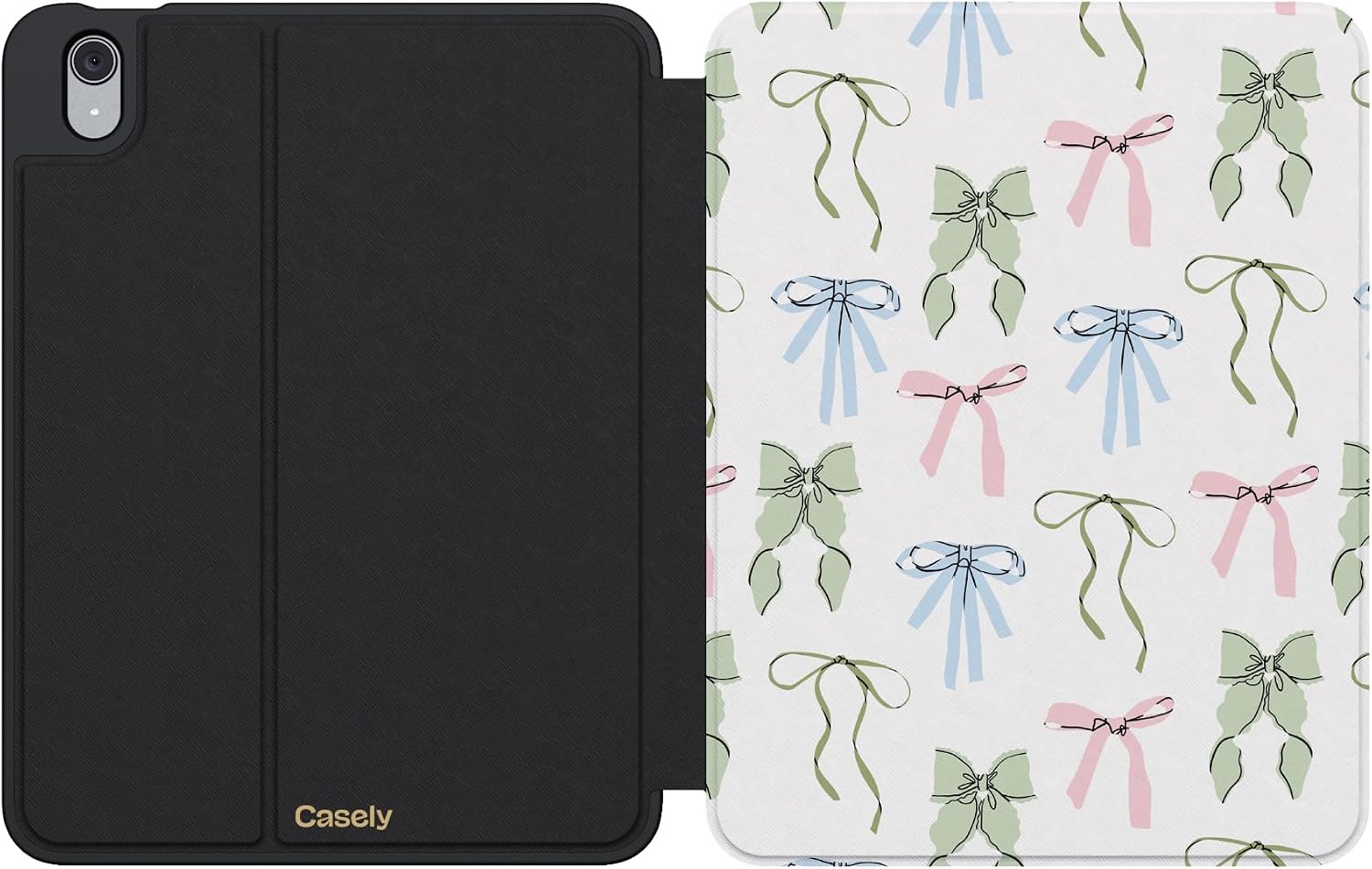 Casely iPad 10.9" (10th Gen / A16) Case | Whimsy Girlie | Pastel Bows