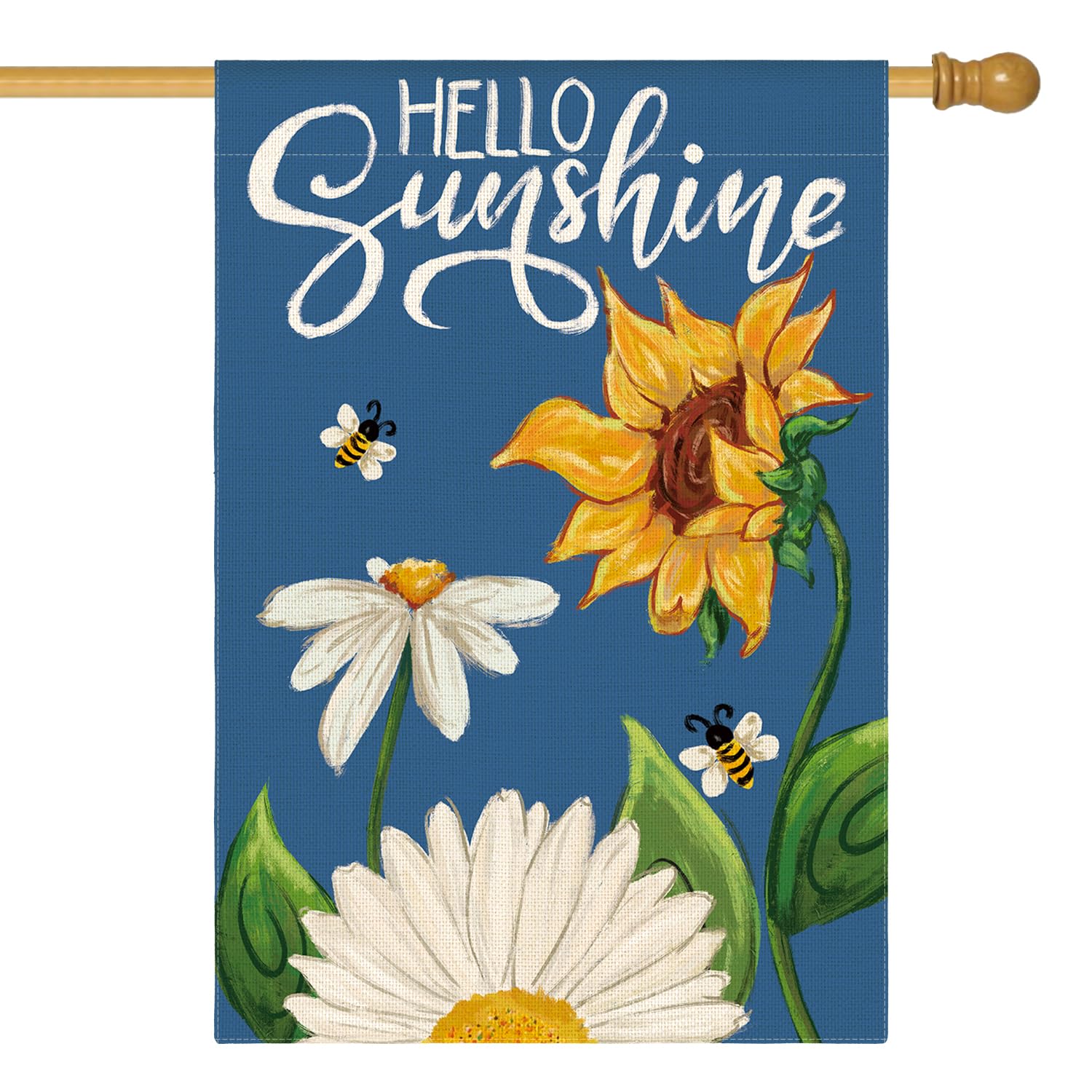 Drapeau de maison Hello Sunshine pour célébrer l'été avec gaieté - 8