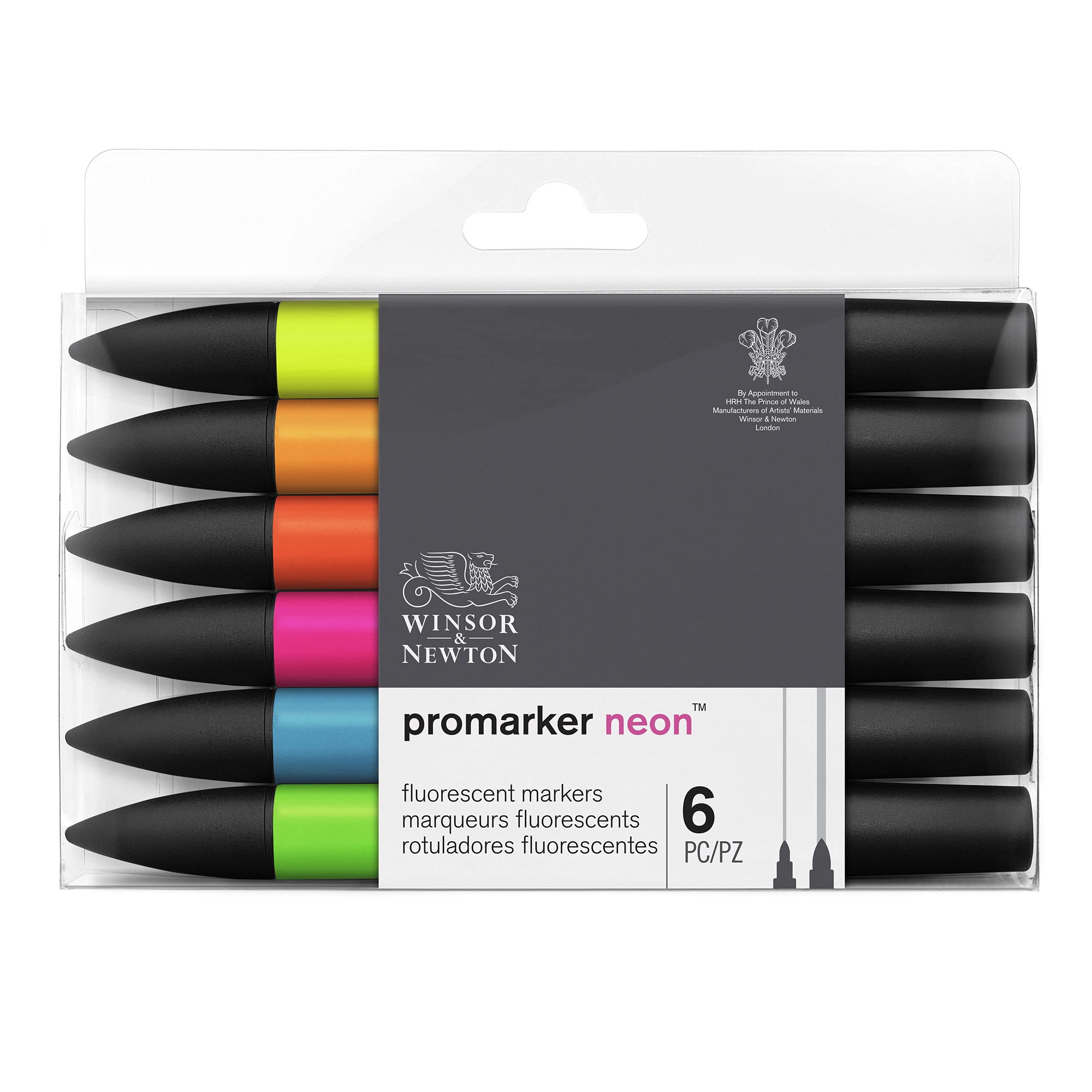 Winsor & Newton Promarker Neon Set de 6