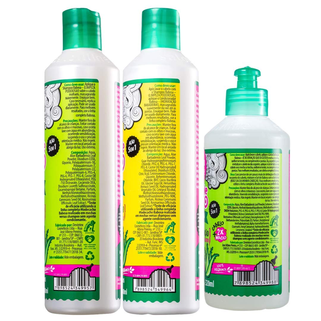 Amazon Com Babosa Aloe Kit Salon Line Todecacho Beauty Personal Care