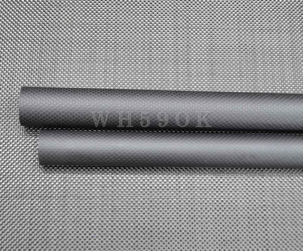 Tubo de fibra de carbono, tubo de fibra de carbono 3K OD 5 mm 6 mm 7 mm 8 mm 9 mm 10 mm X 1000 mm de longitud, material/tuberías de compuesto 100% de carbono. Avión RC/RC DIY(1pc 6 * 4 * 1000 Matte)