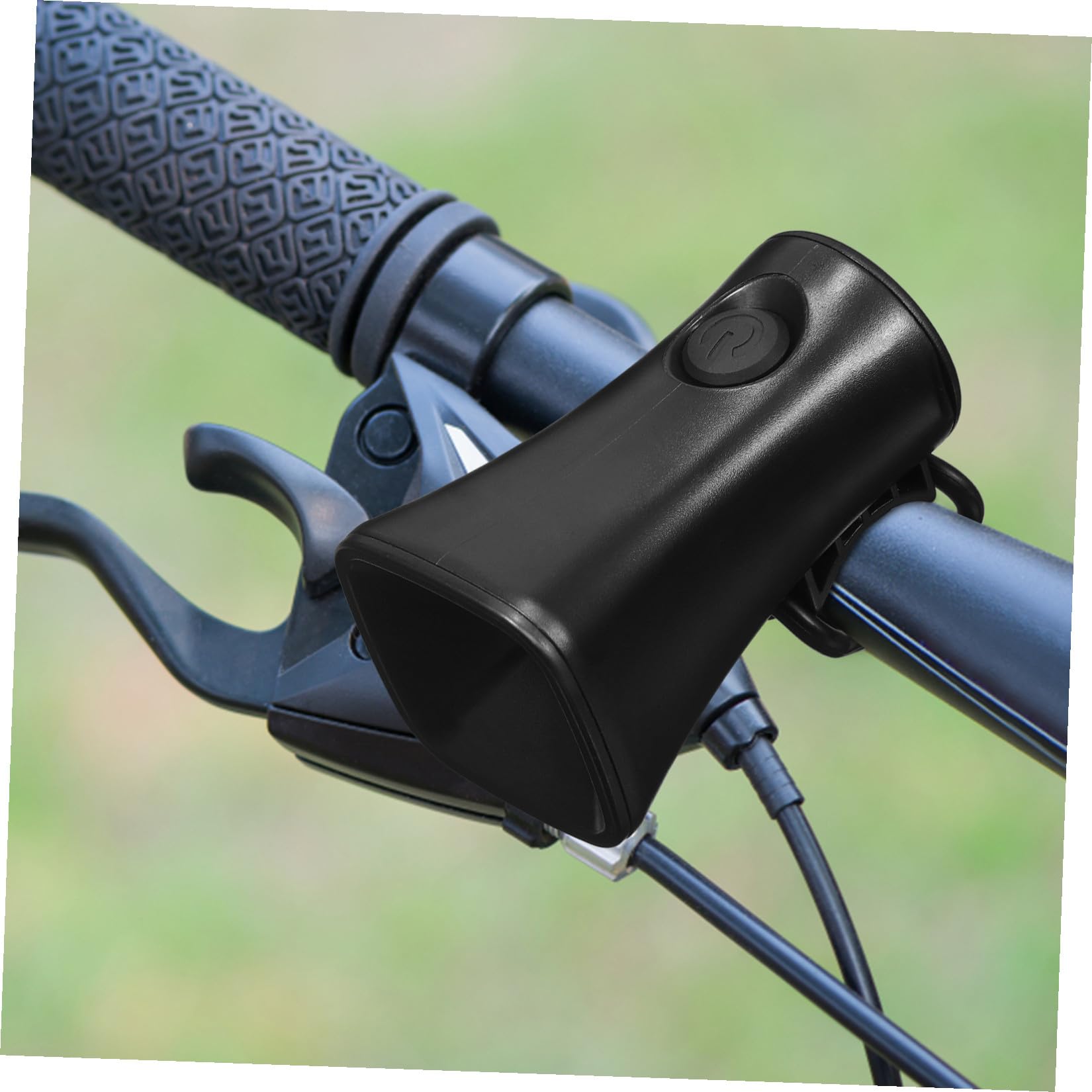 UKCOCO Cloche De Vélo Électrique Noire Avertisseur pour Guidon Installation Facile Compatible avec Types De Vélos