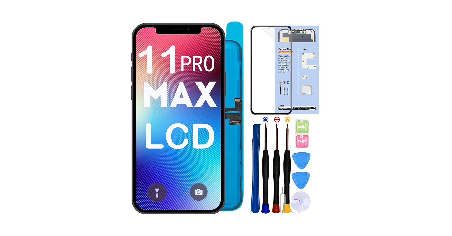 Amazon.com: for iPhone 11 pro max LCD Screen Replacement 6.5