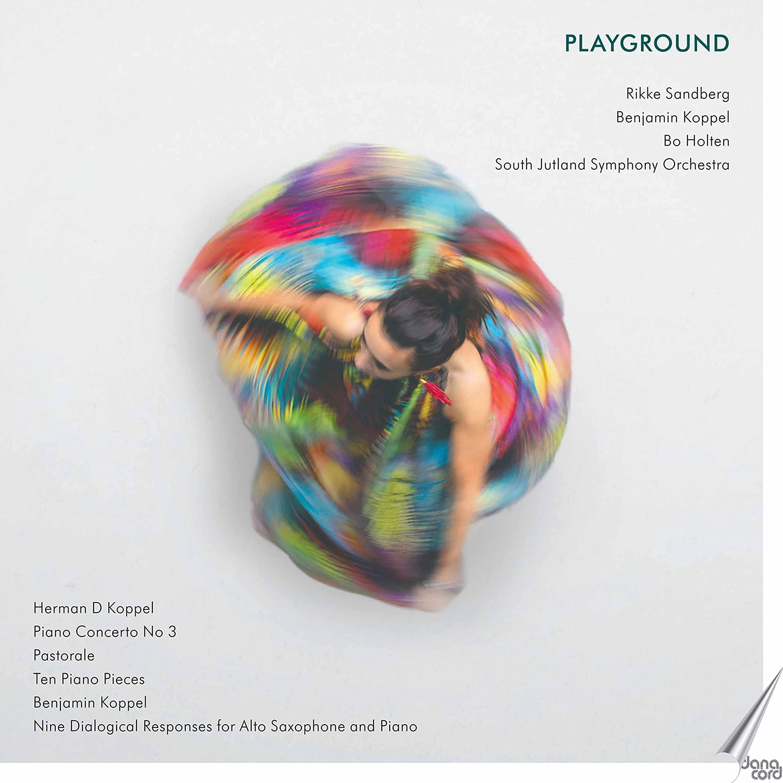 DACOCD856 Rikke Sandberg, Benjamin Koppel, Sonderjyllands Symfoniorkester, Bo