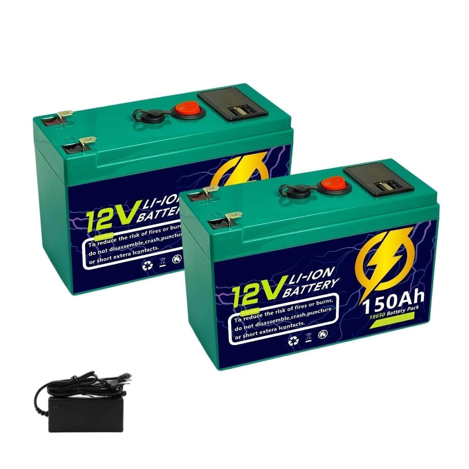 Batteria Agli Ioni Di Litio Da 12 V 150 Ah For Alimentazione Camper