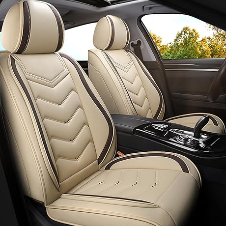 Luxury Seat Covers for Ford Expedition 2000-2024, Premium Comfort Leather Car &...