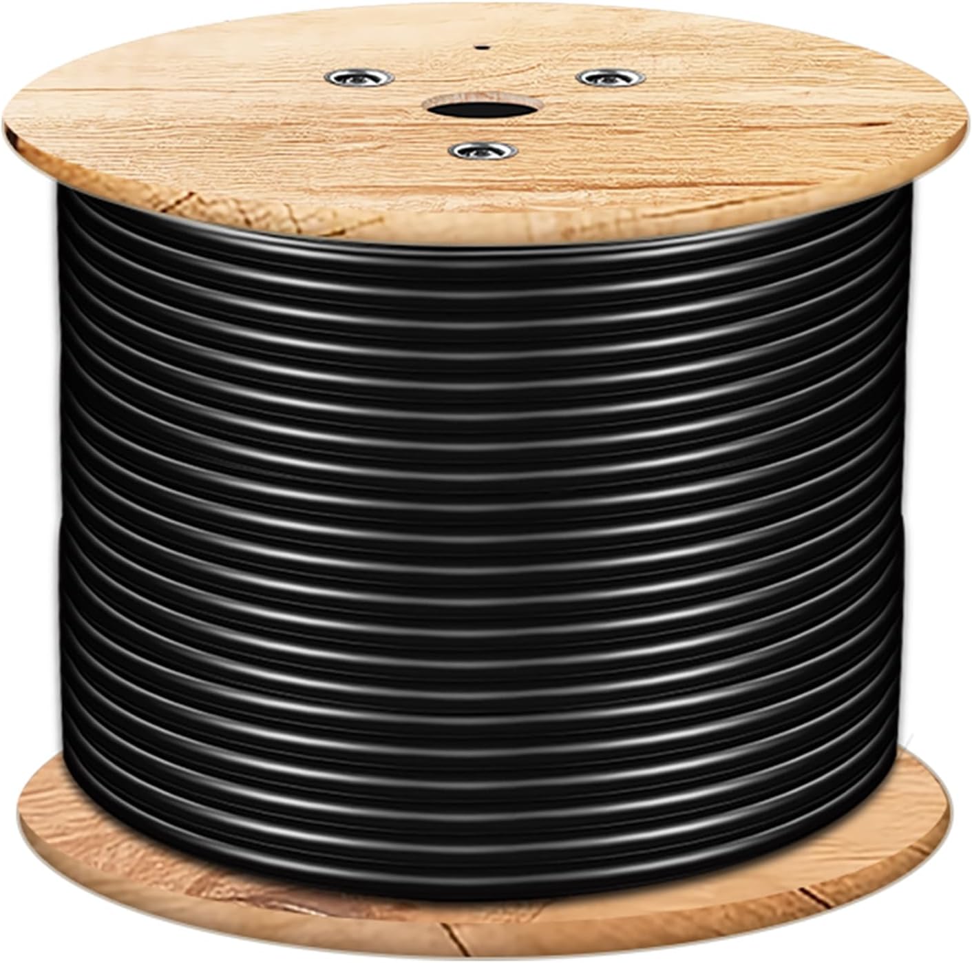 CAT 7 Shielded Riser (CMR), Ethernet Cable 600ft Reel, Shielded Foil Twisted Pair (S/FTP) 26AWG, Pure Bare Copper, 1000MHz, Heavy-Duty Waterproof, for Outdoor/Indoor Direct Burial