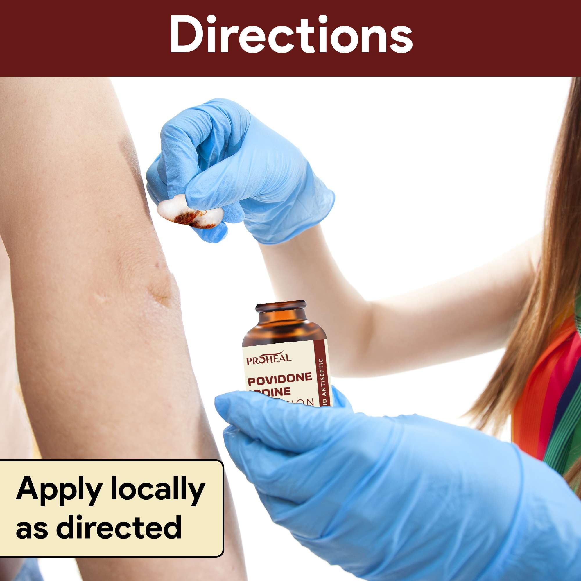 Povidone Iodine Solution 10% - 4oz Iodine Liquid for Preventing Infection — Amazon image 6