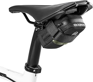ROCKBROS ROCKBROS Bike Saddle Bag - Small, Lightweight and Portable Under Seat Bag for Road Bikes