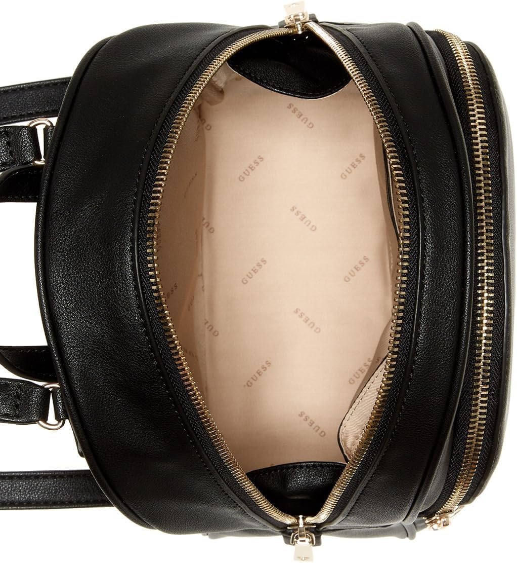 GUESS womens Manhattan Large Backpack, Black, One Size US