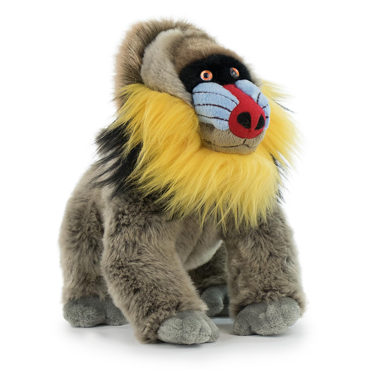 BARRADO - Plush Wild Animals Premium (Mandrill), 25 cm x 28 cm x 15 cm - Image 2