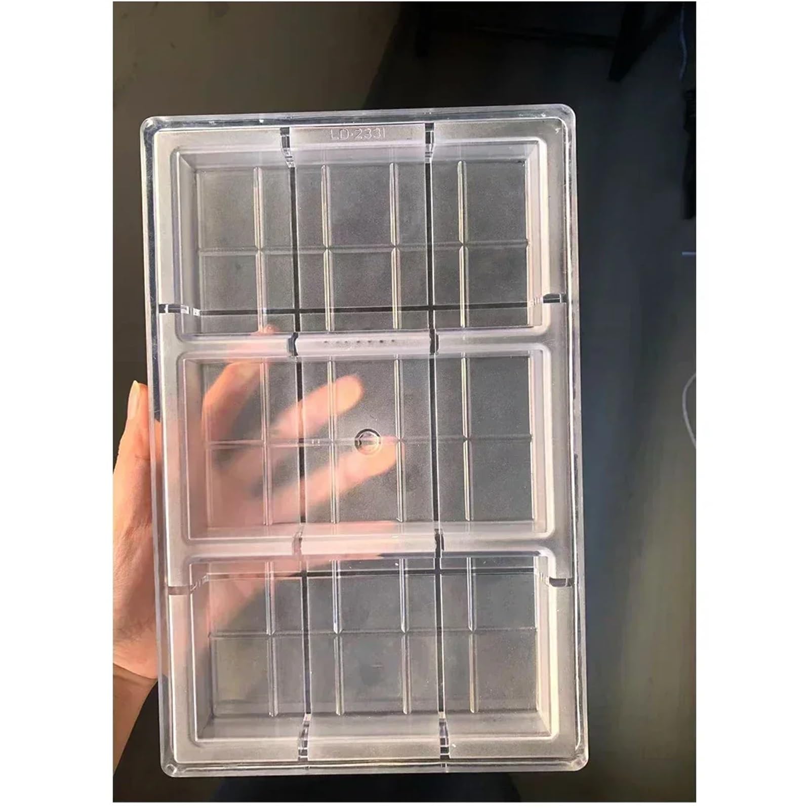 2 moldes profesionales de policarbonato for chocolate, ideales for bombones, barras y repostería Para Repostería Y Postres