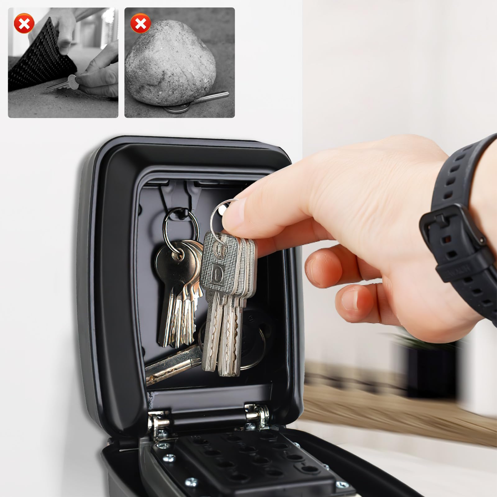 Caja De Llaves Con Codigo Caja De Seguridad Para Llaves De Casa De