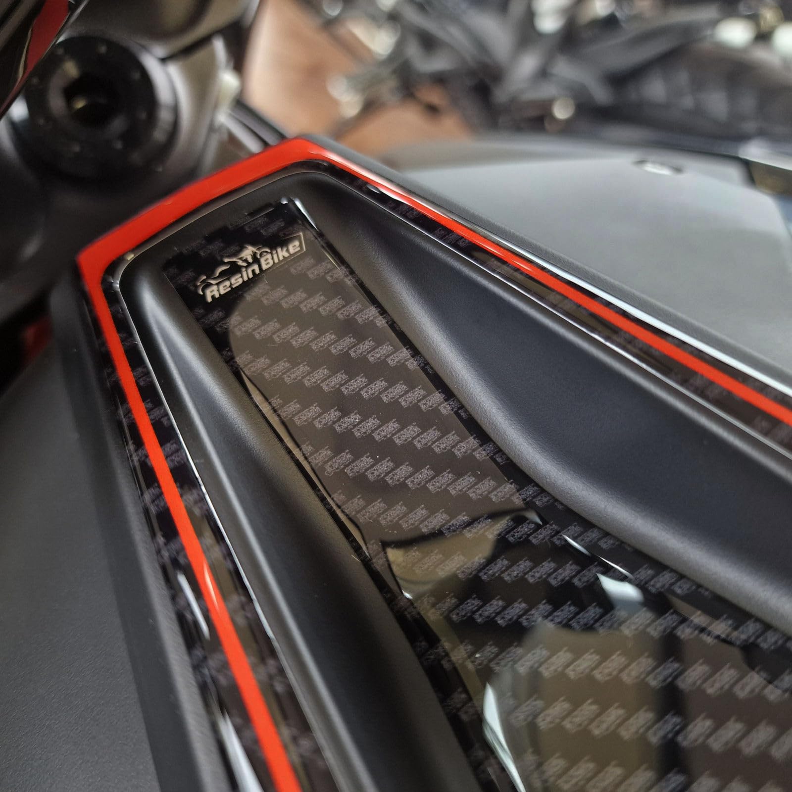Kotflügel Vorn Styling Kit Aufkleber Rot Kompatibel Für KTM 1390 Super Duke R