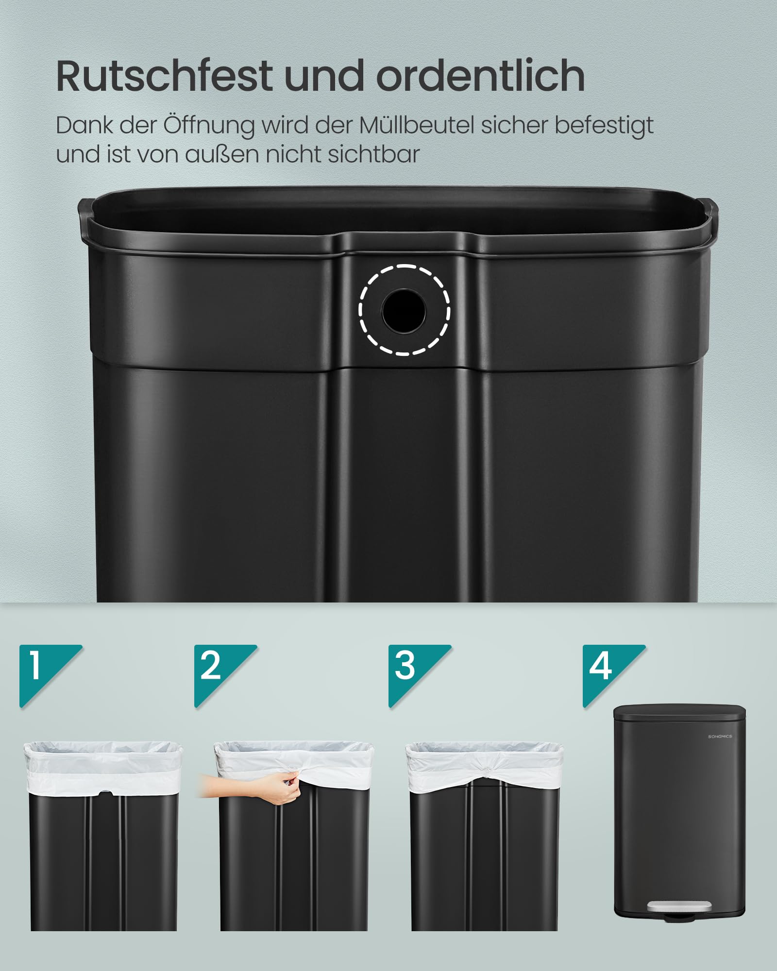 Treteimer mit Softclose – hygienisch & platzsparend