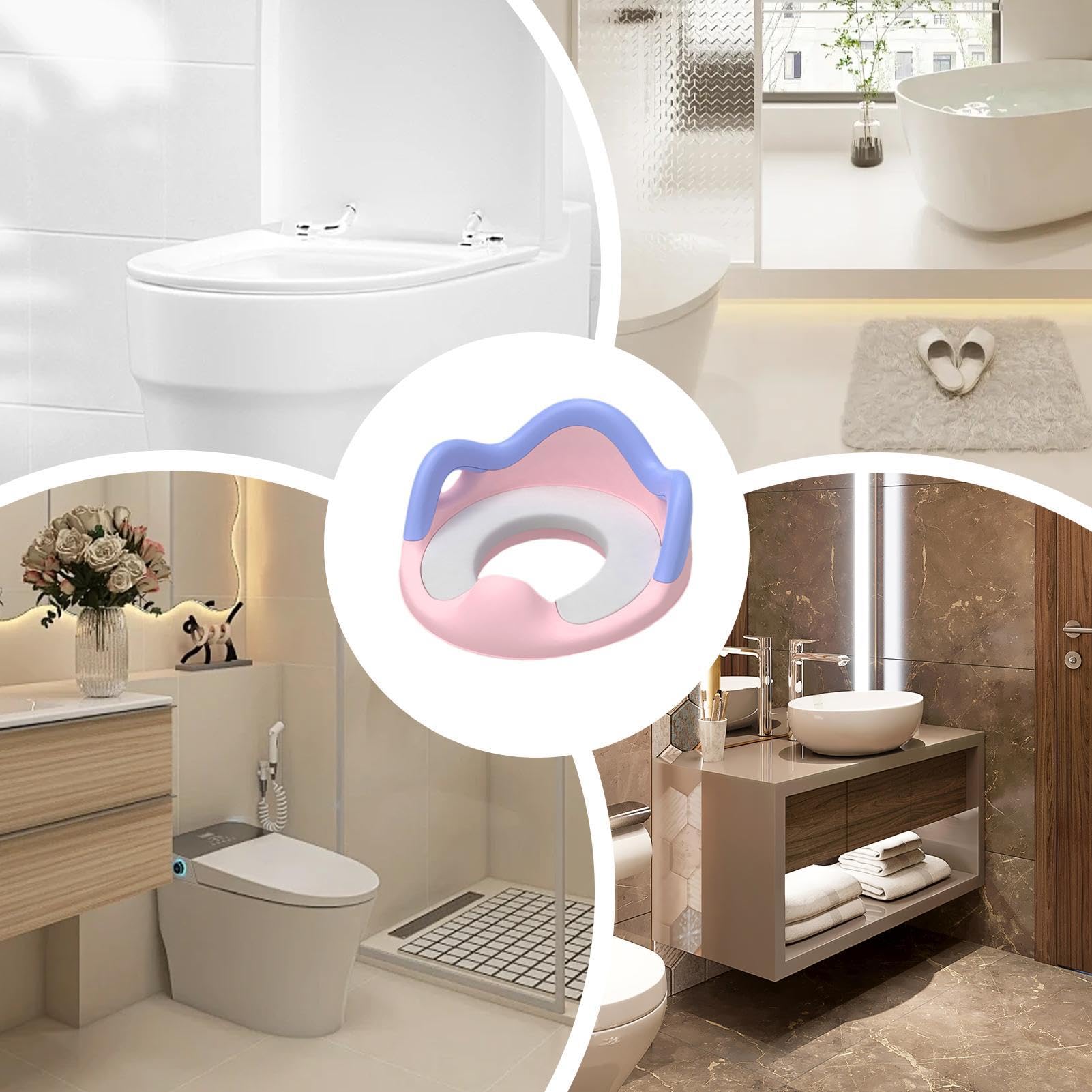 Sedile WC per bambini, sedile per WC Sedia da toilette per ragazzi e