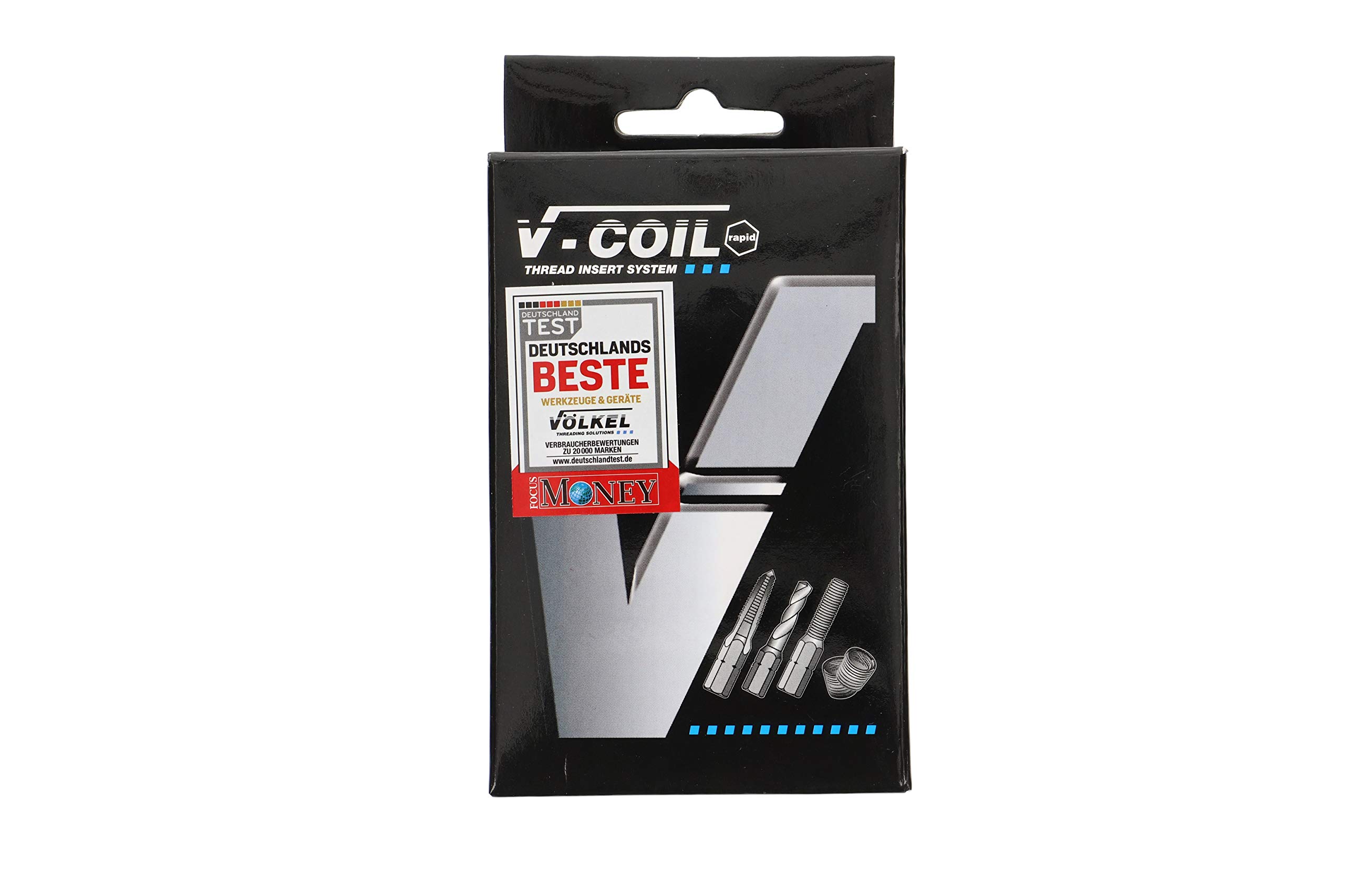 V-Coil 4312 - Kit di riparazione filettatura "Rapid", multicolore, misura M8