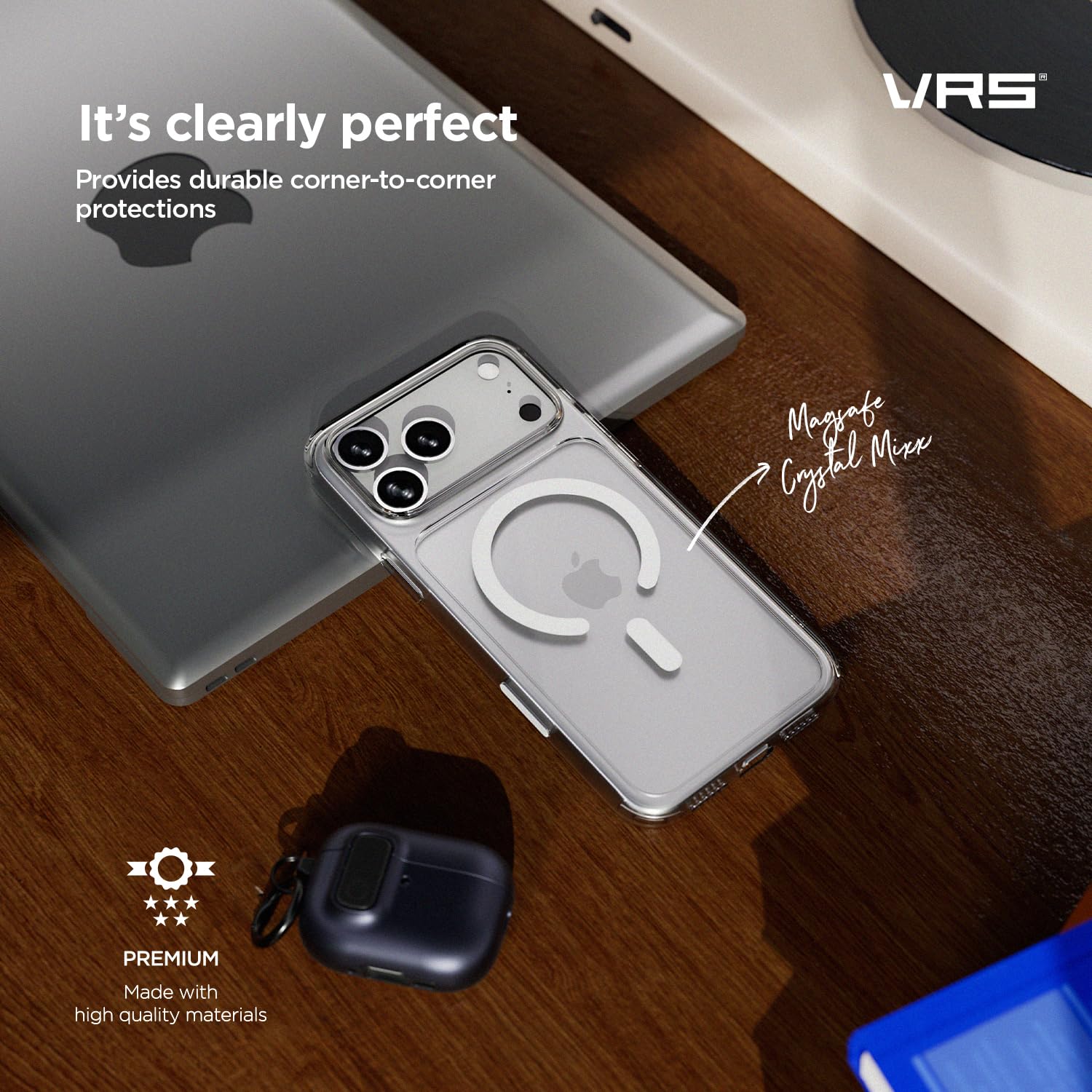 Amazon.co.jp: 【VRS】 iPhone Air 対応 ケース クリア MagSafe対応