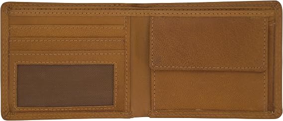 GERMANUS Max Leather Wallet (Light Brown)