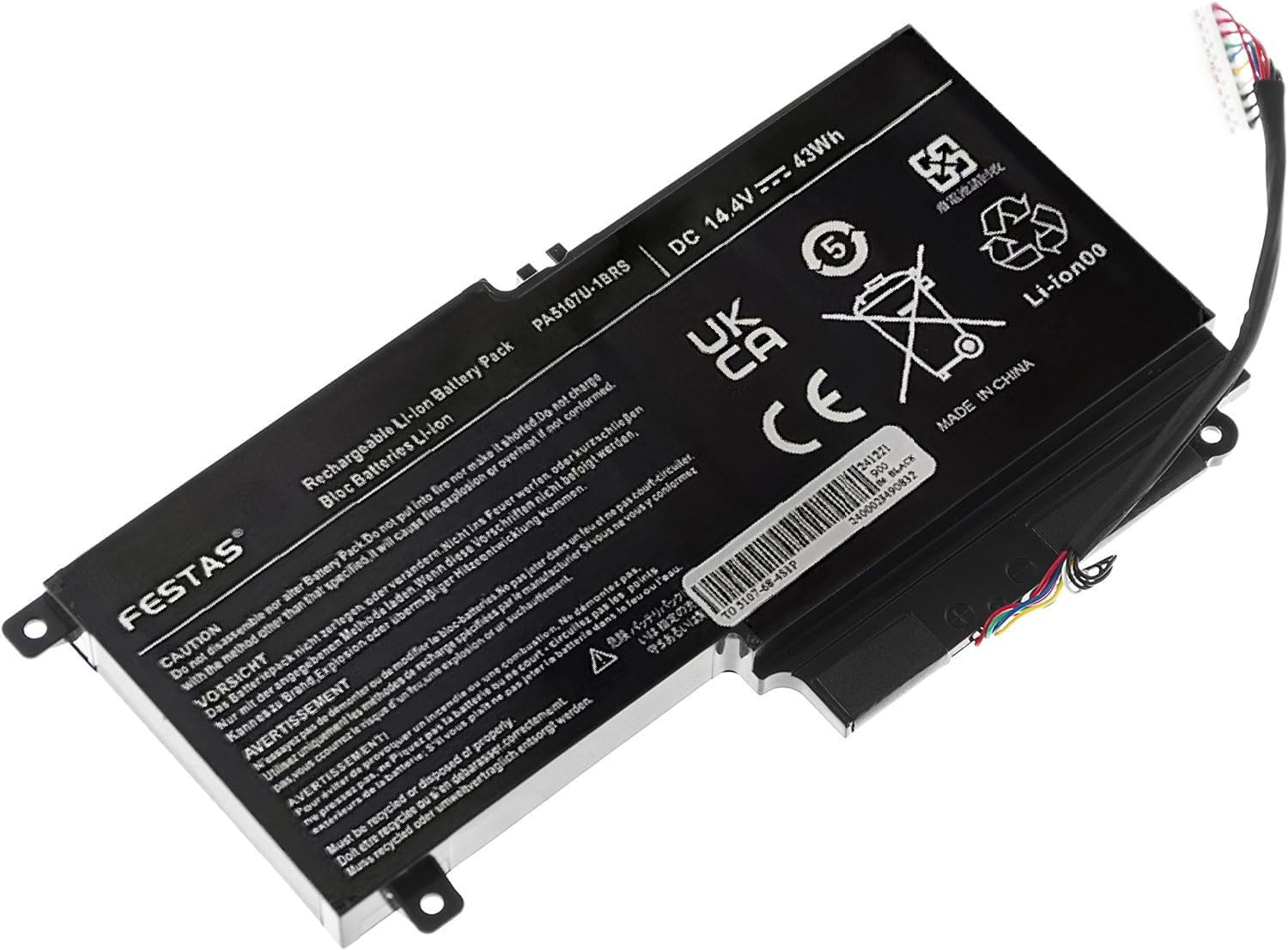 Mémoire RAM DDR3 4 Go Pour Ordinateur Portable Toshiba Satellite L55 - Testée Et Fonctionnelle
