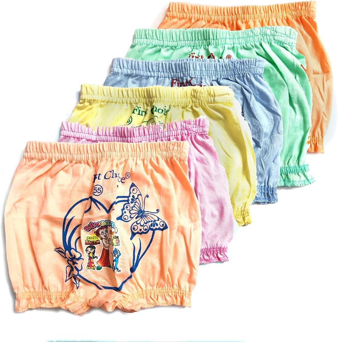 LIMBDA Cotton Briefs Cartoon Printed Pants Bloomers for Kids, Children, Girls, Brief for Kids Boys