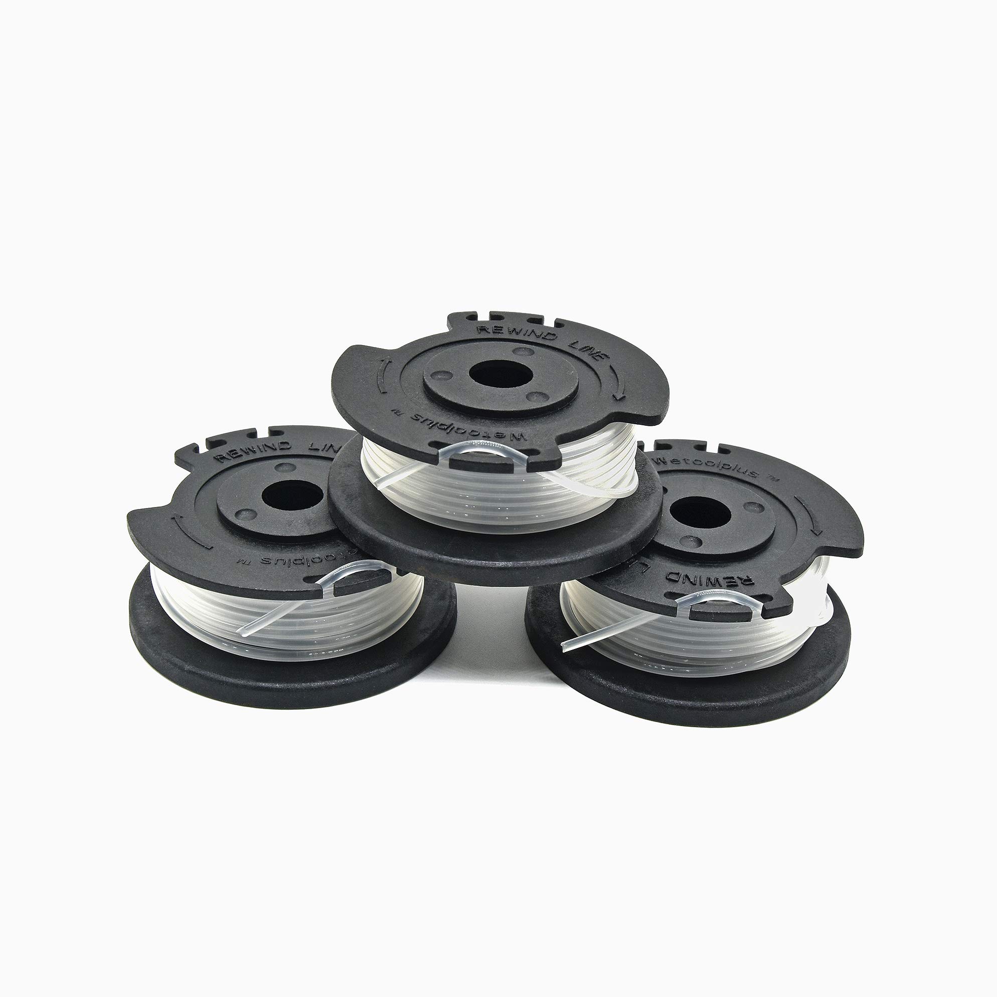 WETOOLPLUS .065-Inch Single-Line Automatic Replacement Trimmer Spool Line for LawnMaster CLGT2412 CLGT2410 (RS0303)