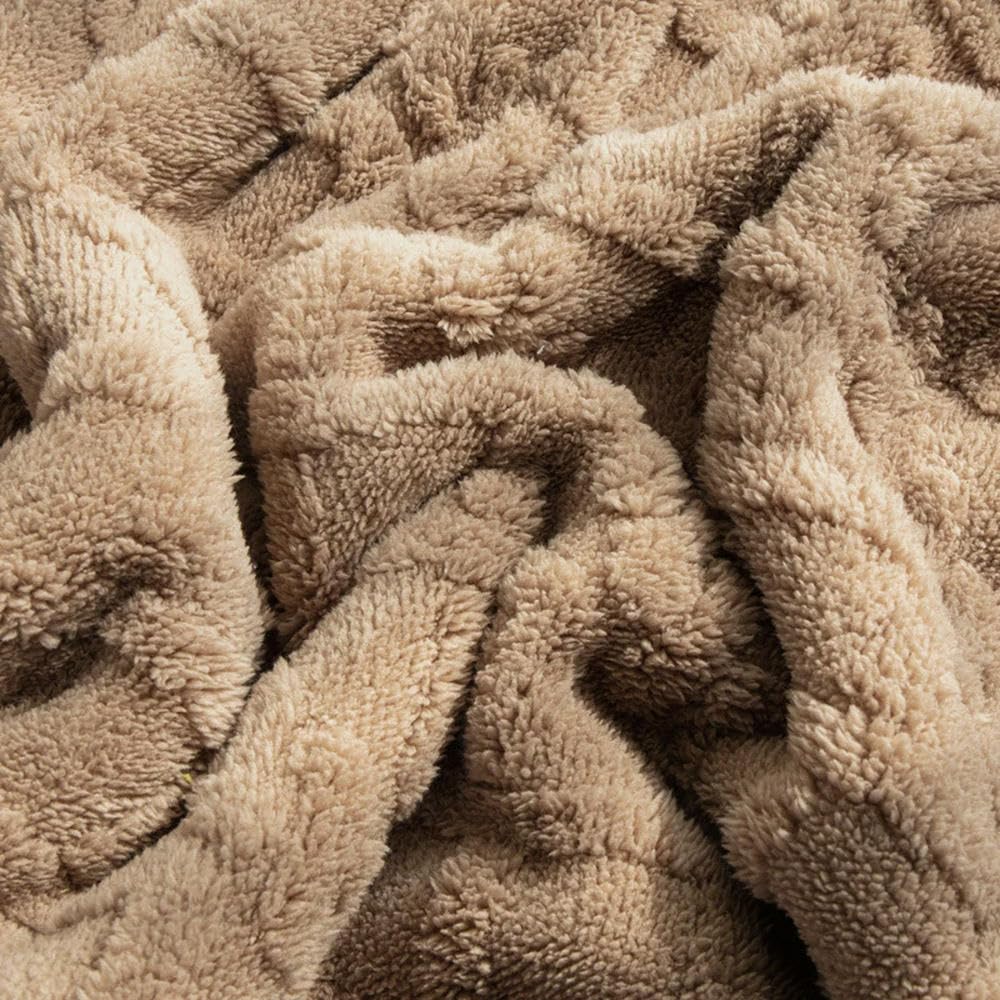 Manta a Cuadros de Lana Polar cálida para Invierno, para Adultos, sofá Cama, edredón, Colcha de Felpa de Invierno
