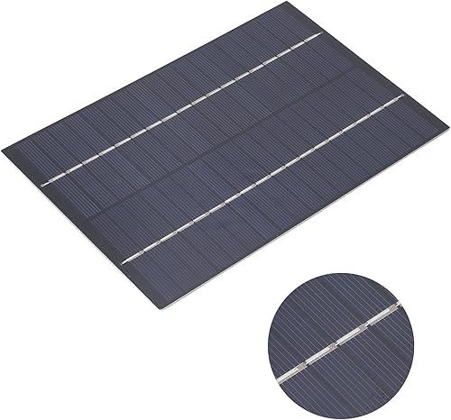 Miniatura 6 de Paneles solares portátiles de 4.2W 18V, ahorro de energía, alta resistencia, alta tasa de conversión paneles solares de polisilicio para aparatos de