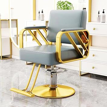 Hydraulic Barber Chair Salon Chair with Heavy Duty Hydraulic Pump, Adjustable Styling Chair for Hair Salon, Beauty Spa Styling Salon Equipment