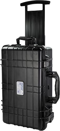Topline Waterproof Hard Case With Foam Insert Trolley Large
