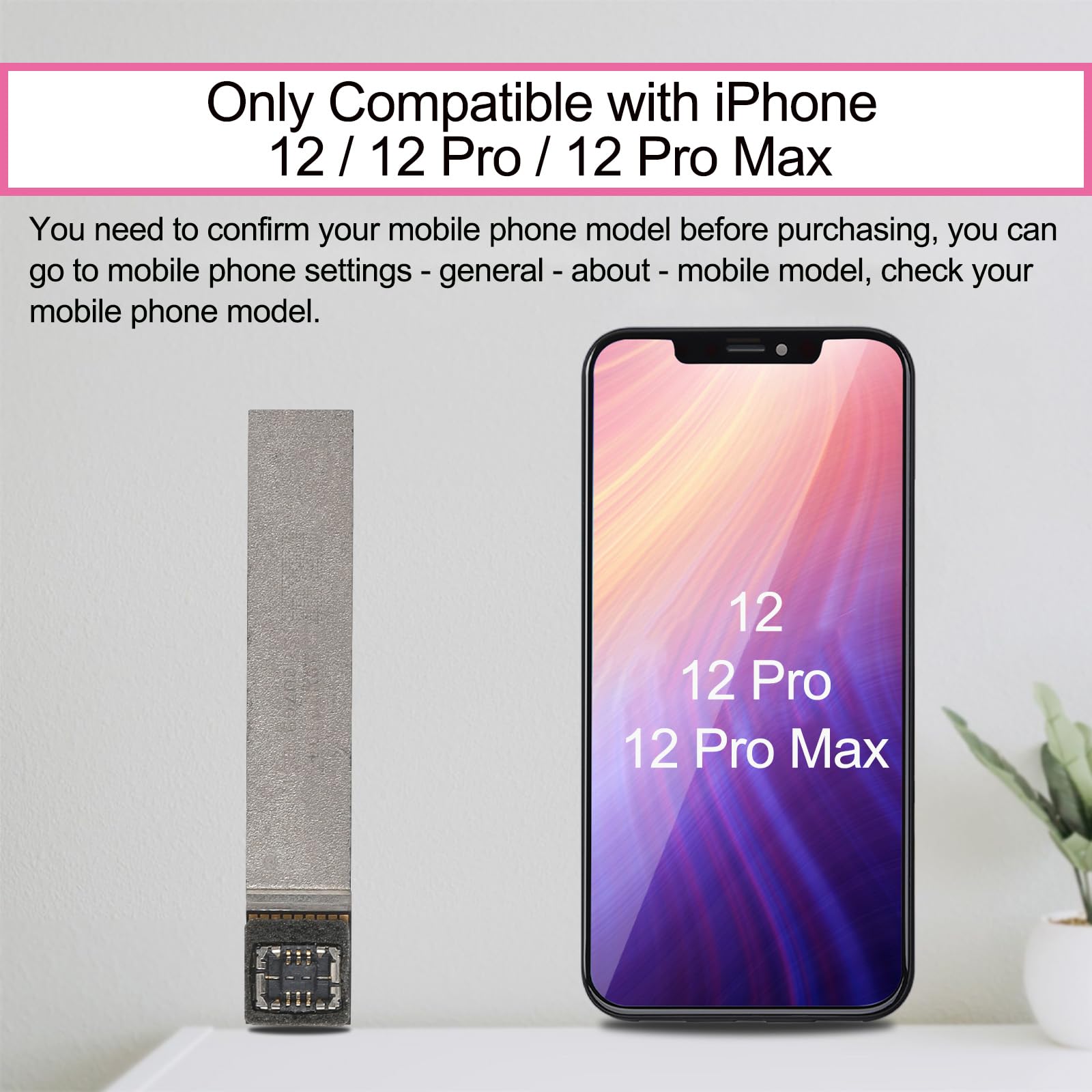 Amazon.com: Risidamoy for iPhone 12 5G MM Wave Antenna Flex Cable