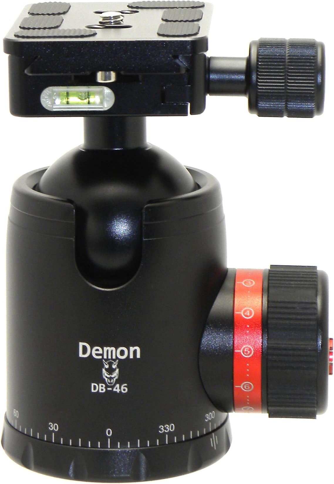 Demon DB-46 46mm Tripod Ball Head Arca Compatible with Pan Lock & 60mm QR Plate